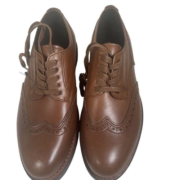 Coach Brown Wing Derby Dress Shoes Size 7d main image 6